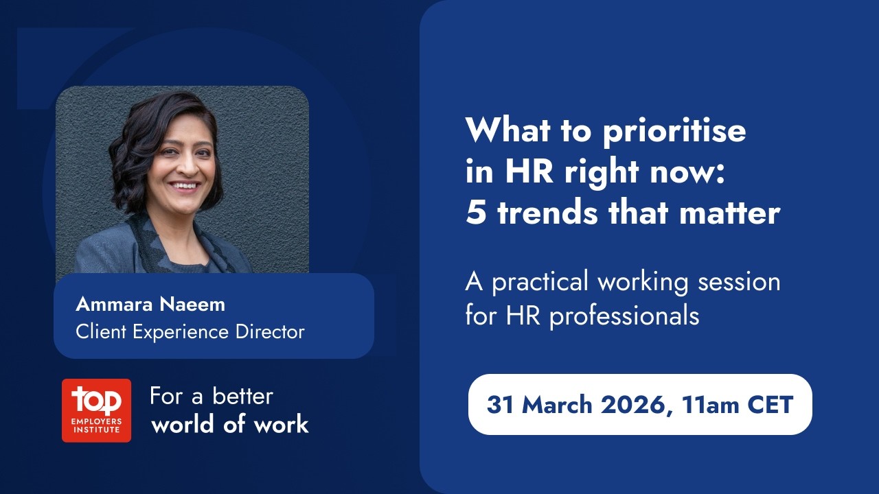 What to prioritise in HR right now: 5 trends that matter