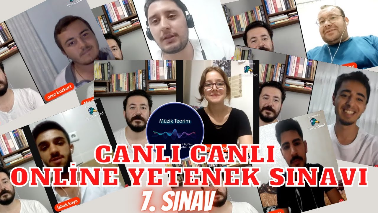 Canlı Yayında Online Yetenek Sınavı - 7. Sınav