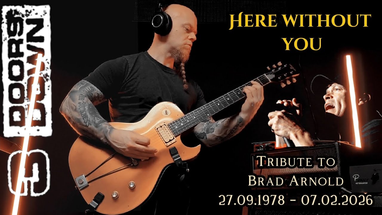 Here without you - 3 Doors Down - Guitar Cover - Tribute to Brad Arnold 🕯️1978-2026