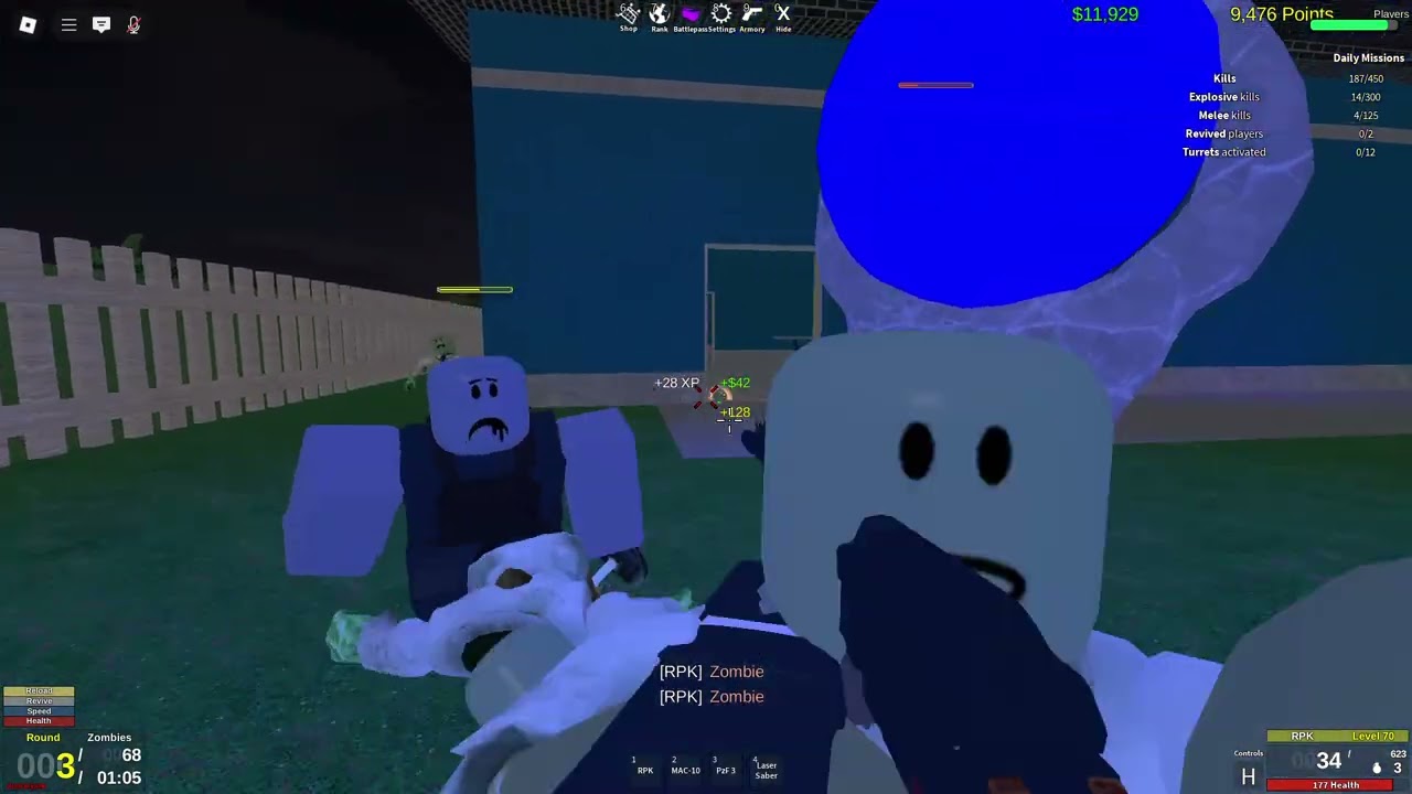 APOCALYPSE SOLO ZOMBIE UPRISING!!!