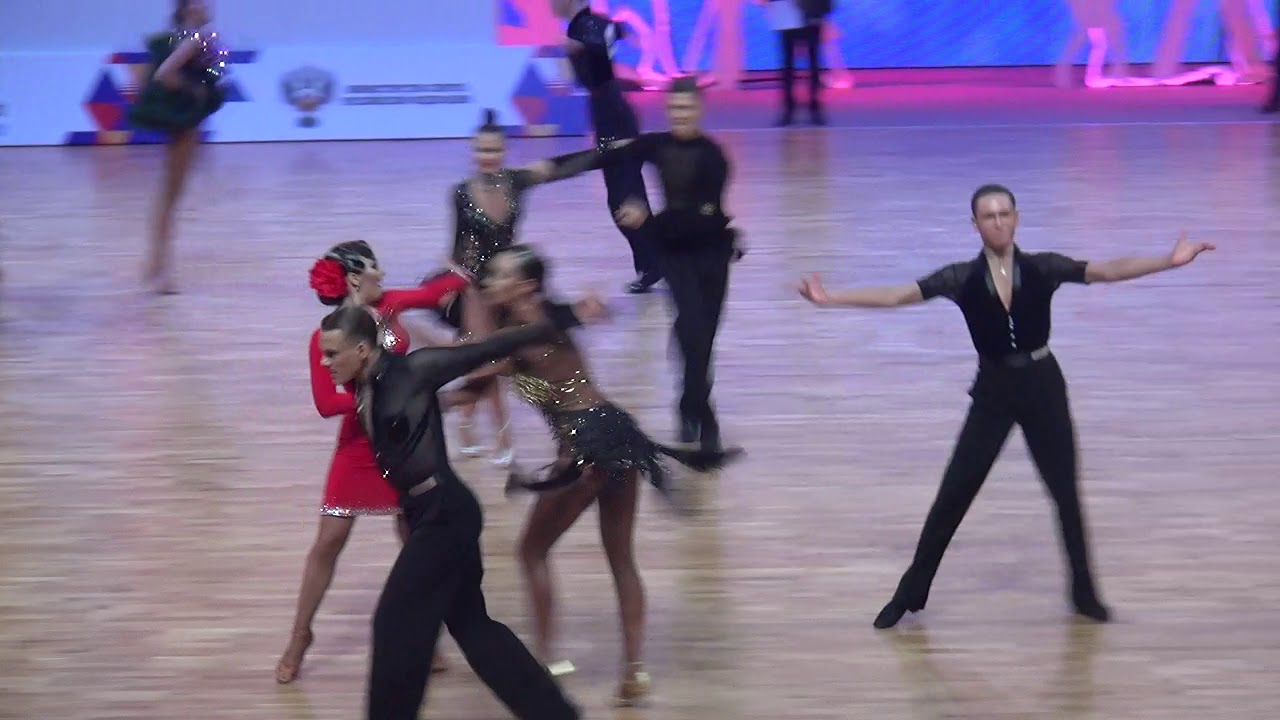 Alexashin Peter - Karakotova Natalia - Jive, WDSF Open Youth Latin 2019