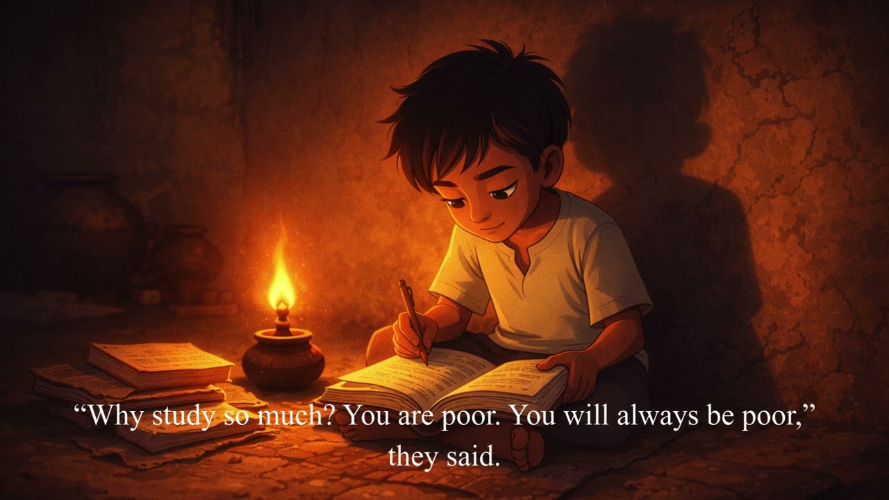The Lamp That Never Gave Up. Hard work, courage, and kindness always win.