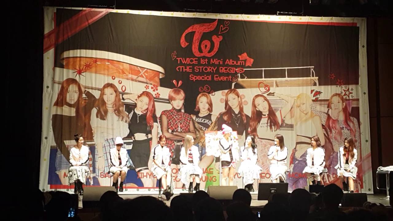 160403 TWICE 1st Mini Album 'The Story Begins' Special Event 05