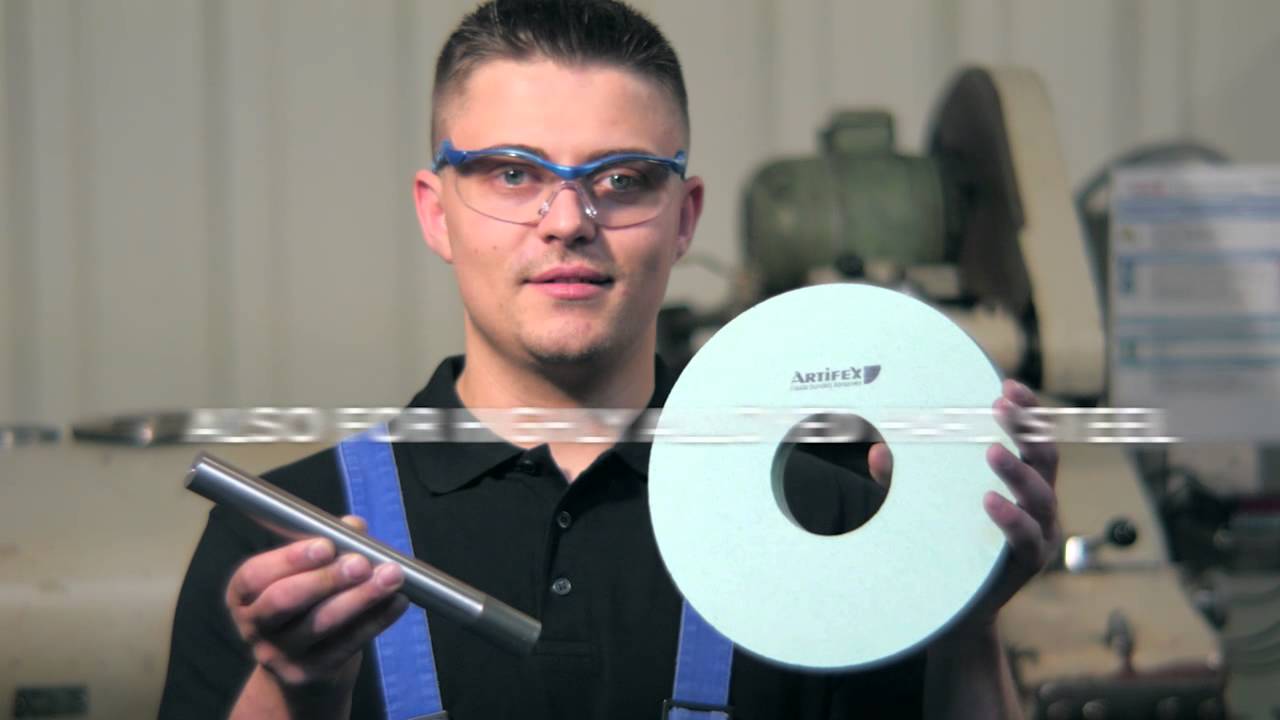 Superfinishing in external grinding