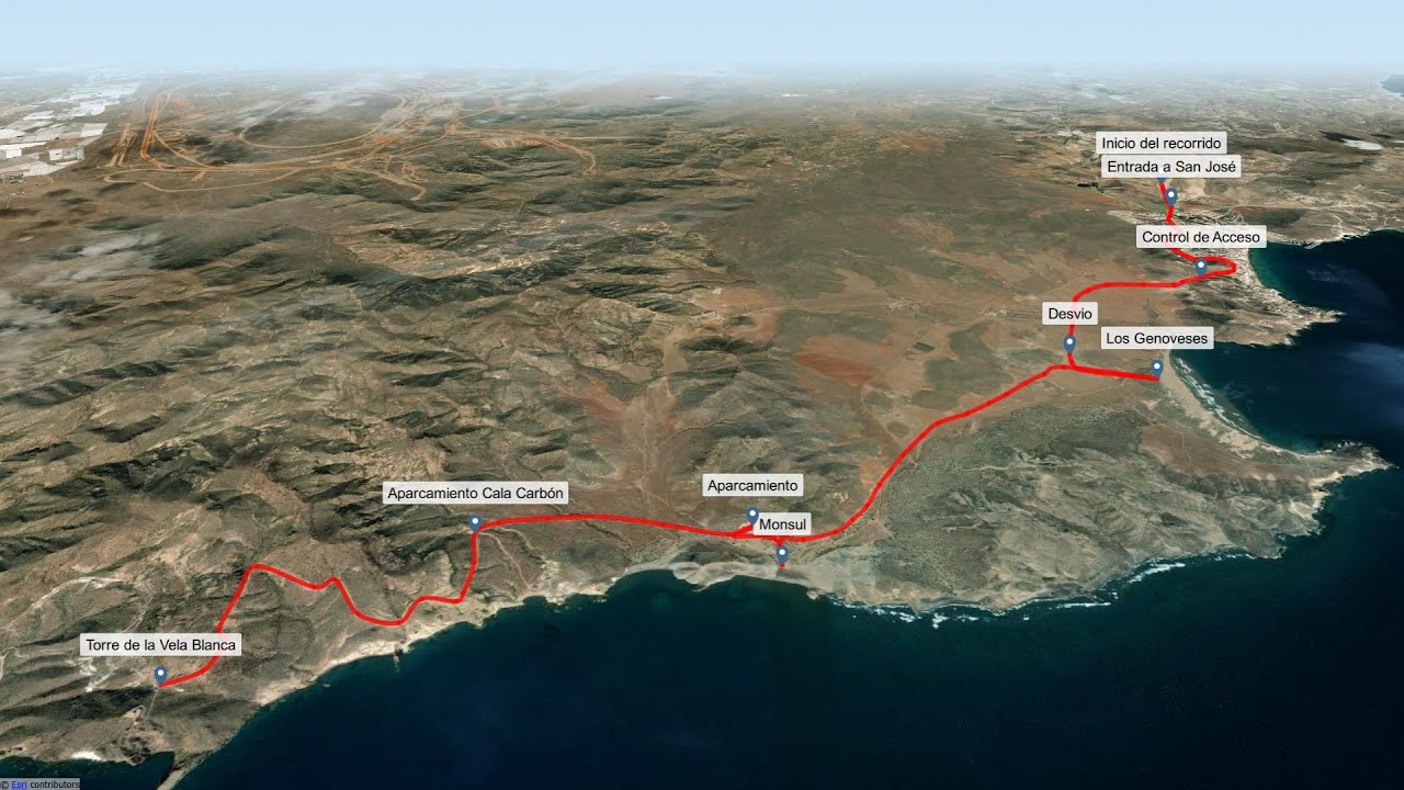CICLOTURISMO POR ALMERÍA - Los Genoveses y Mónsul