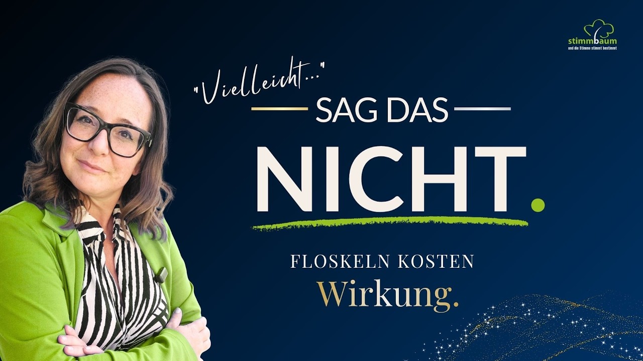 Rhetoriktraining: Diese Floskeln ruinieren Deine Wirkung