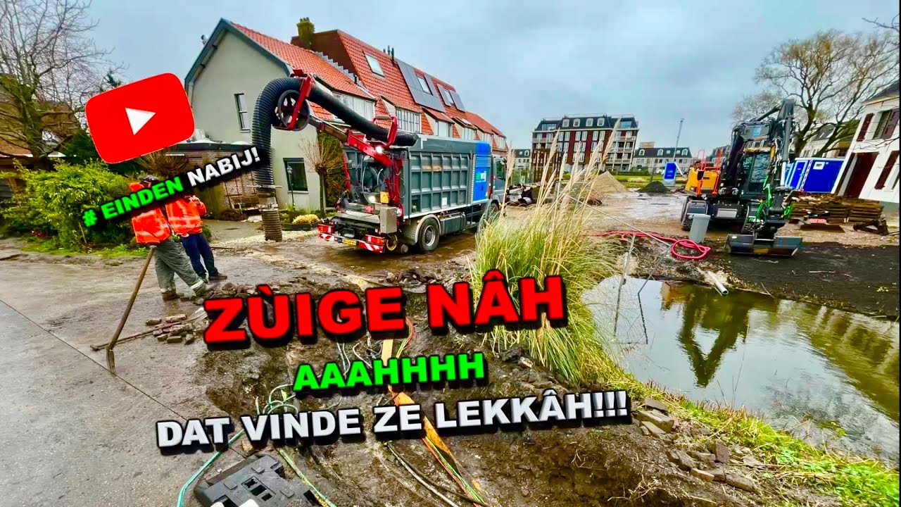 💦🍌ZÚIGE NÂH!! DAT VINDEN ZE LEKKER🤤 #124 #steelwrist #excavator #loonwerk