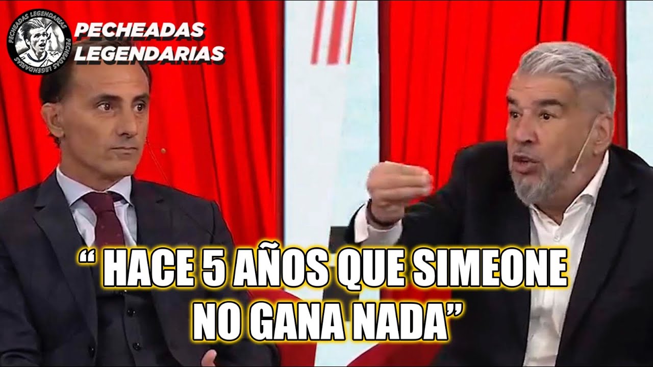 LATORRE SE PELEÓ FEO CON EL CHAVO POR SIMEONE