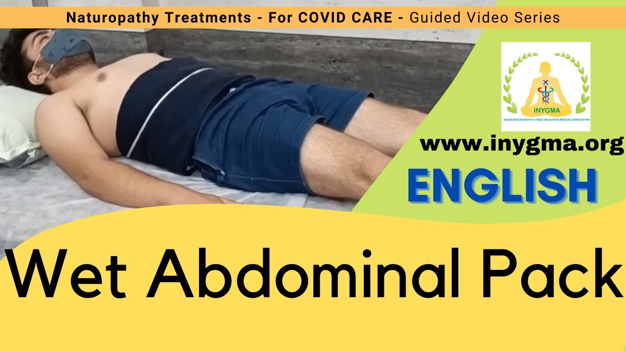 Wet Abdominal Pack | Simple Home Remedy Treatment Guide in English | COVID Care | Yoga Naturopathy