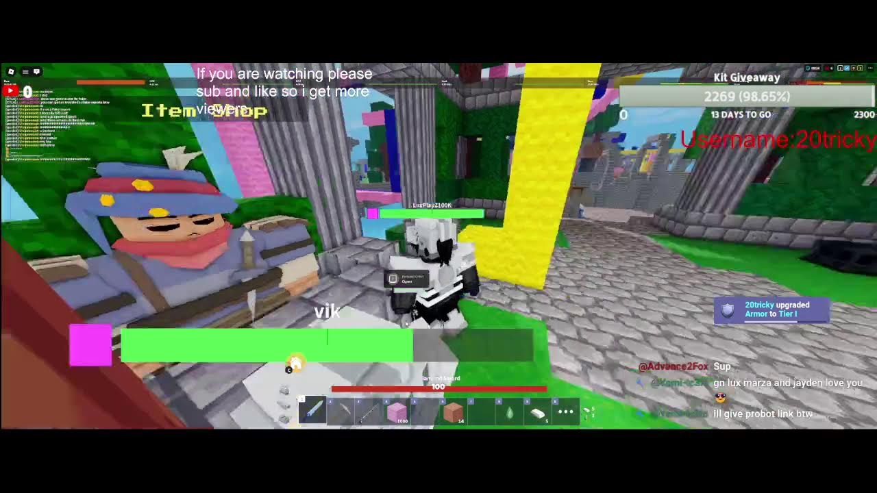 Bedwars with viewers!