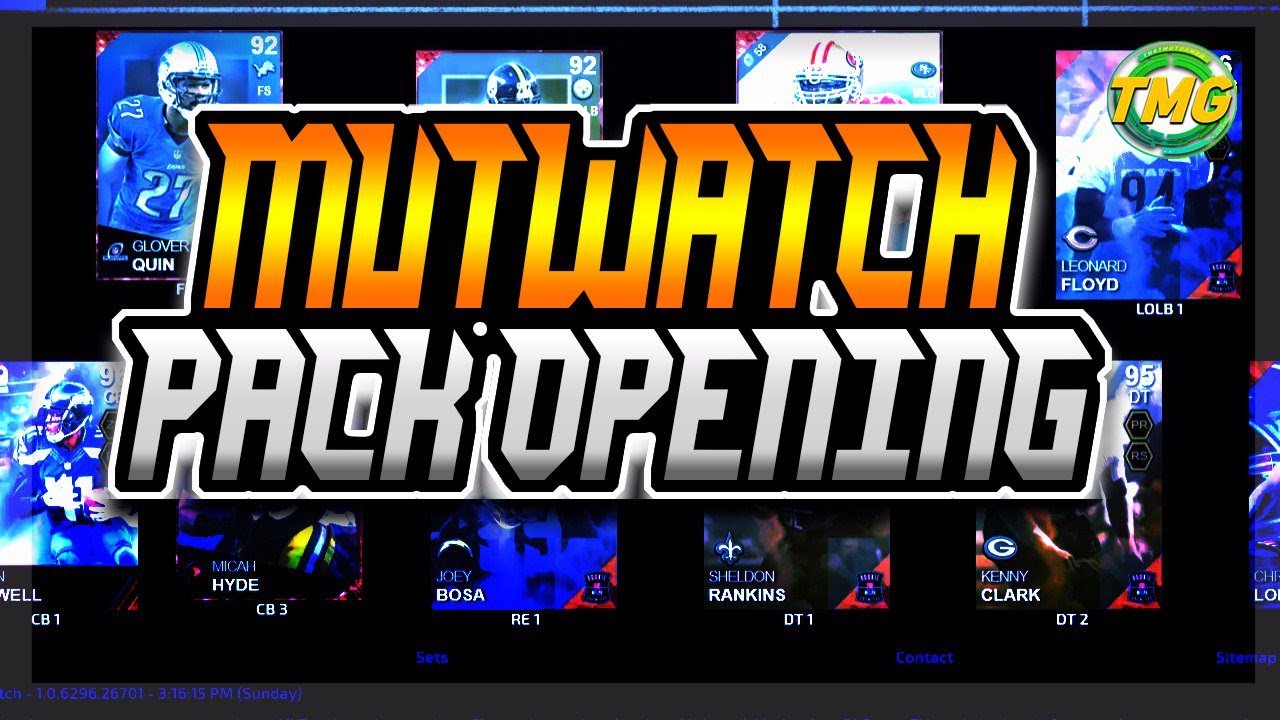 MUTWATCH| WHERE ARE THE NFL MOVER CARDS!?!?!