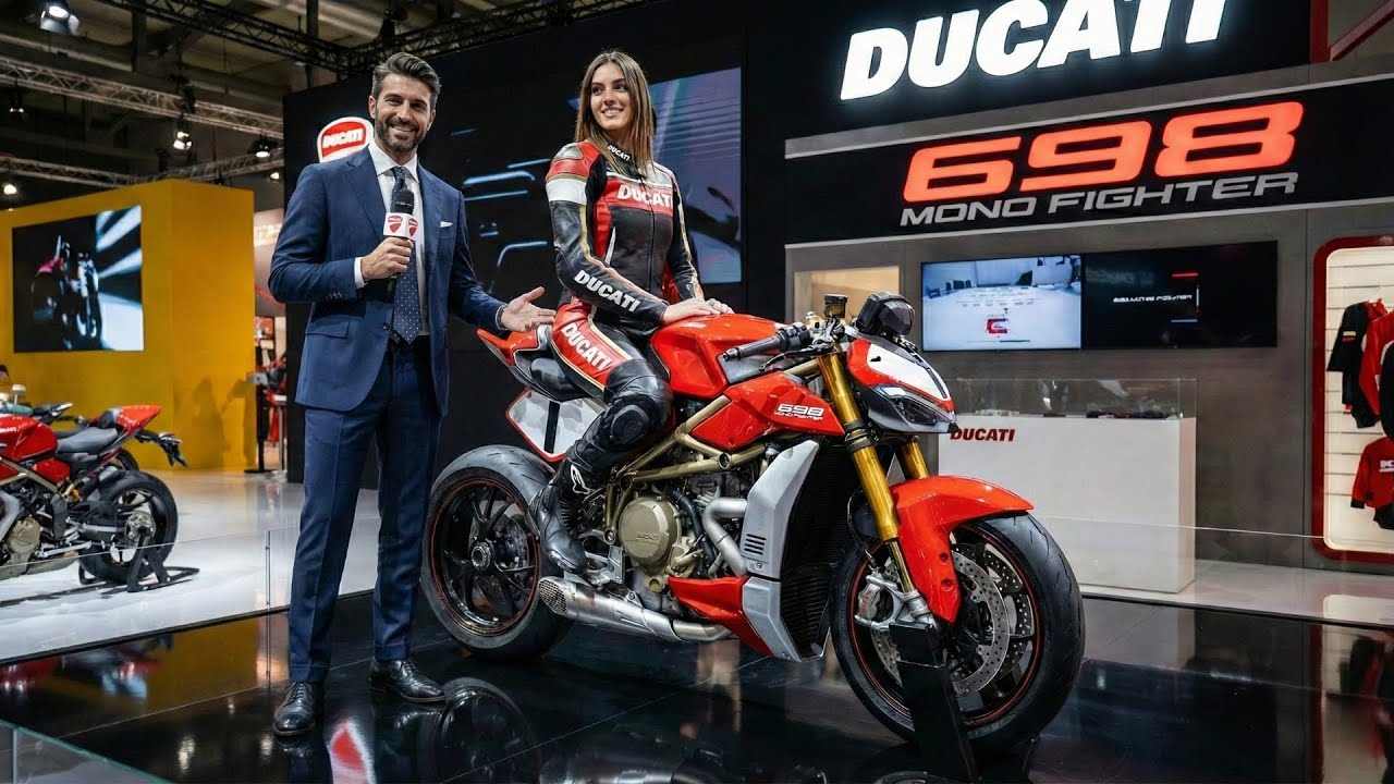 Официально представлен новый Ducati 698 Monofighter 2026 года! — Малыш-боец уже здесь!!