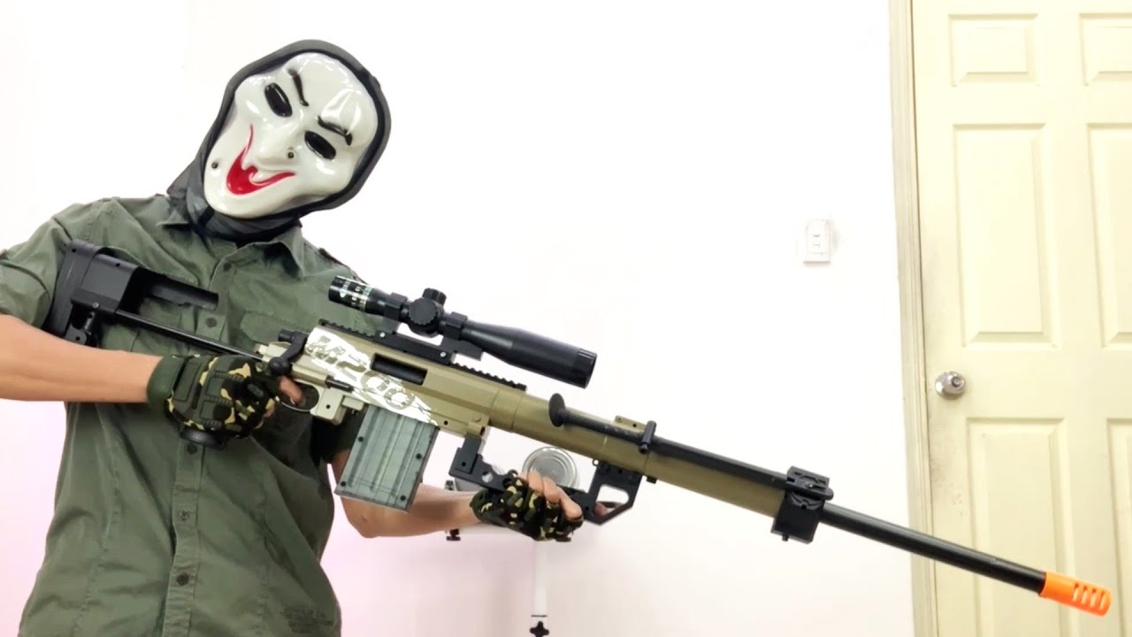 Most realistic ever Cheytac M200 sniper darts toy gun