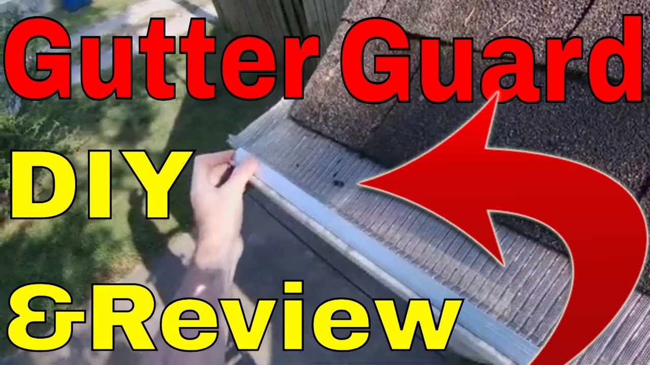 How To Install Gutter Guards And Testing Them To See If They Work