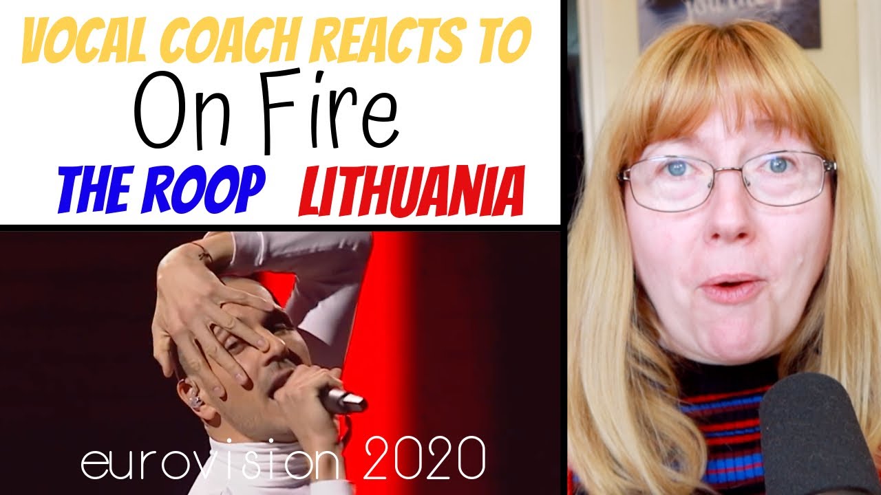 Vocal Coach Reacts to 'On Fire' The Roop - Lithuania Eurovision 2020