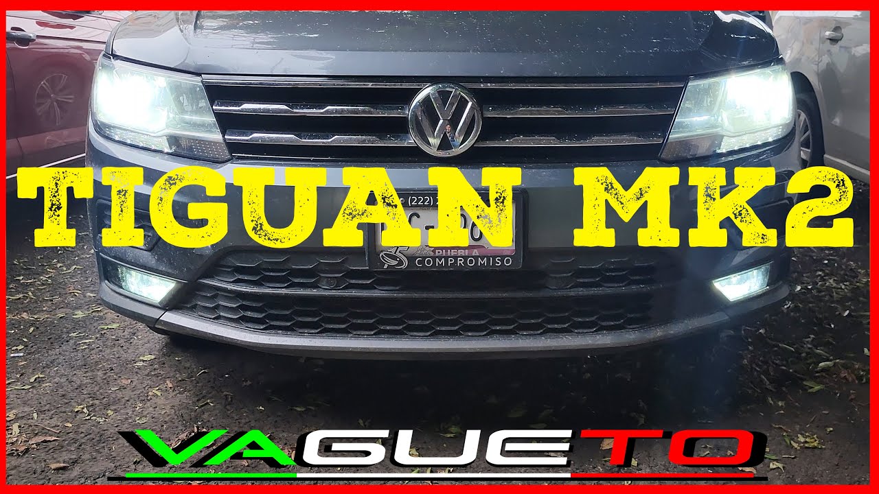 💡🚘 ¡Iluminación TOP! Cambio de Focos LED en los Faros de Niebla de la Tiguan MK2 🔥