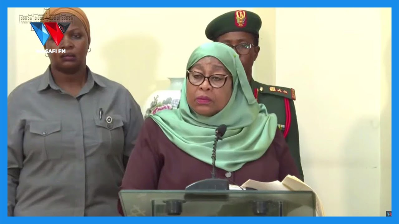 RAIS SAMIA AKASIRIKA, ATOA MANENO MAKALI - 