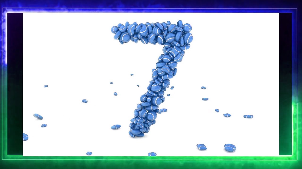 Learn number 7 with Candy Balls (Sponsored By:Gamavision Csupo 2001 effects)