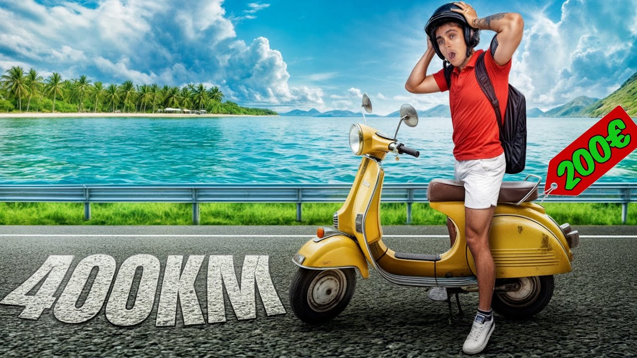 POKU&Scaron;AVAM MOTOROM OD 200&euro; DOĆ DO MORA I NAZAD ! *400KM