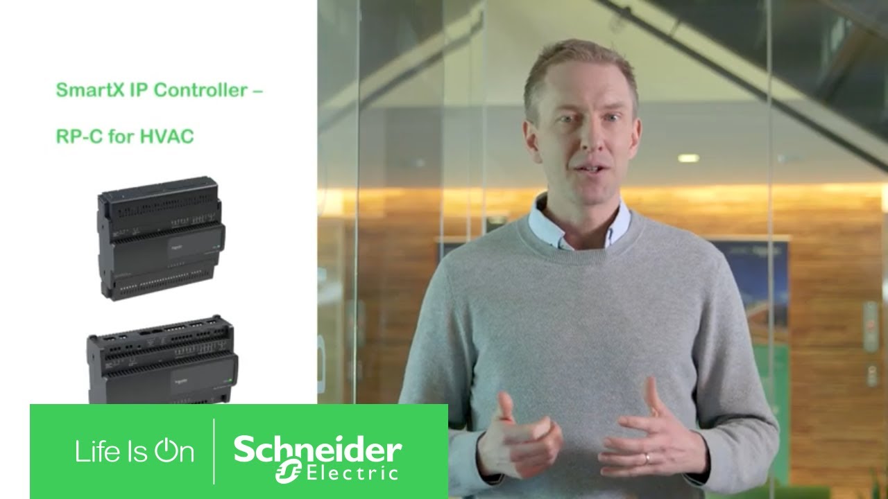 SmartX IP Controller – RP-C for HVAC | Schneider Electric