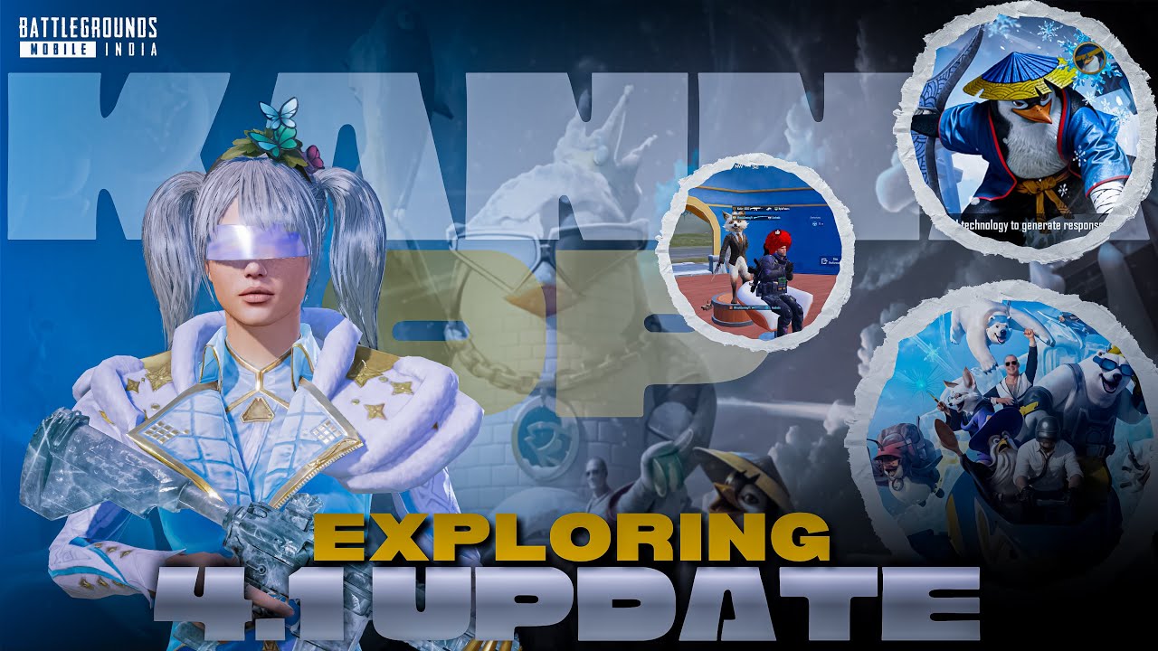 Exploring BGMI 4.1 Update | RP Giveaway + New Features | Kanna OP #kannaop #bgmi