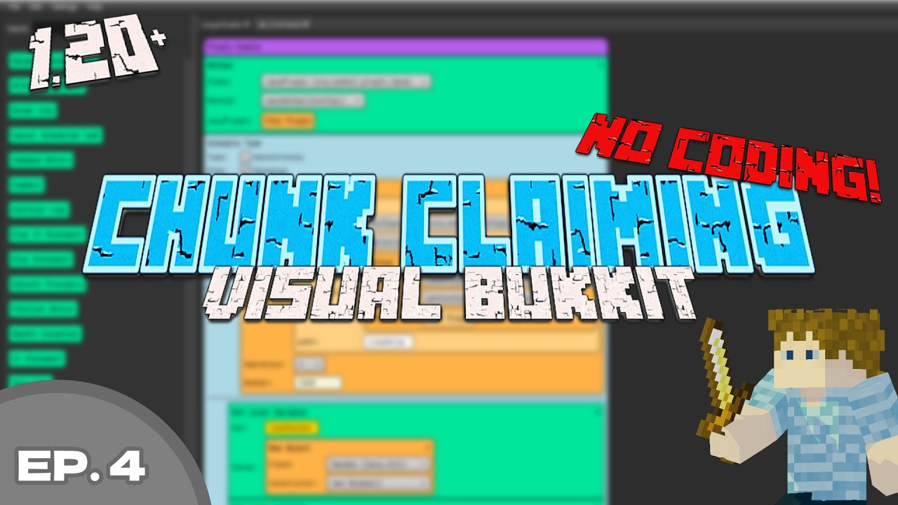 Create a Chunk Claiming Plugin in Minecraft (Visual Bukkit Tutorial) | Ep. 4