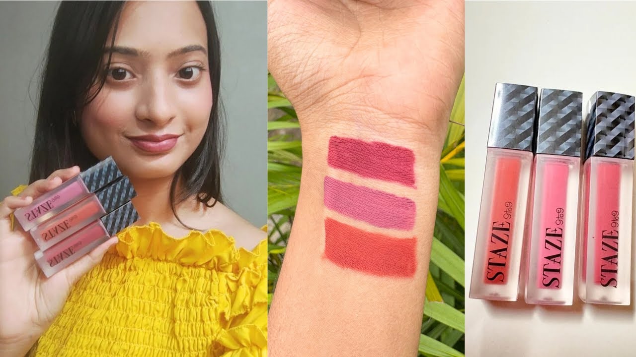 Staze 9 to 9 Lips Don’t Lie Liquid Lipsticks💕✨Honest Review & Swatches🌸