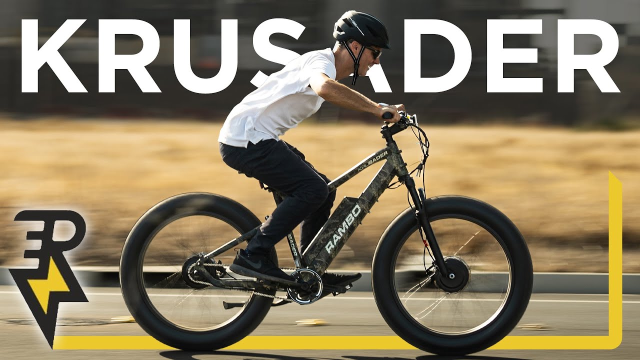 Rambo Krusader review: $2,999 Dual-Motor Swamp Monster Electric Hunting Bike