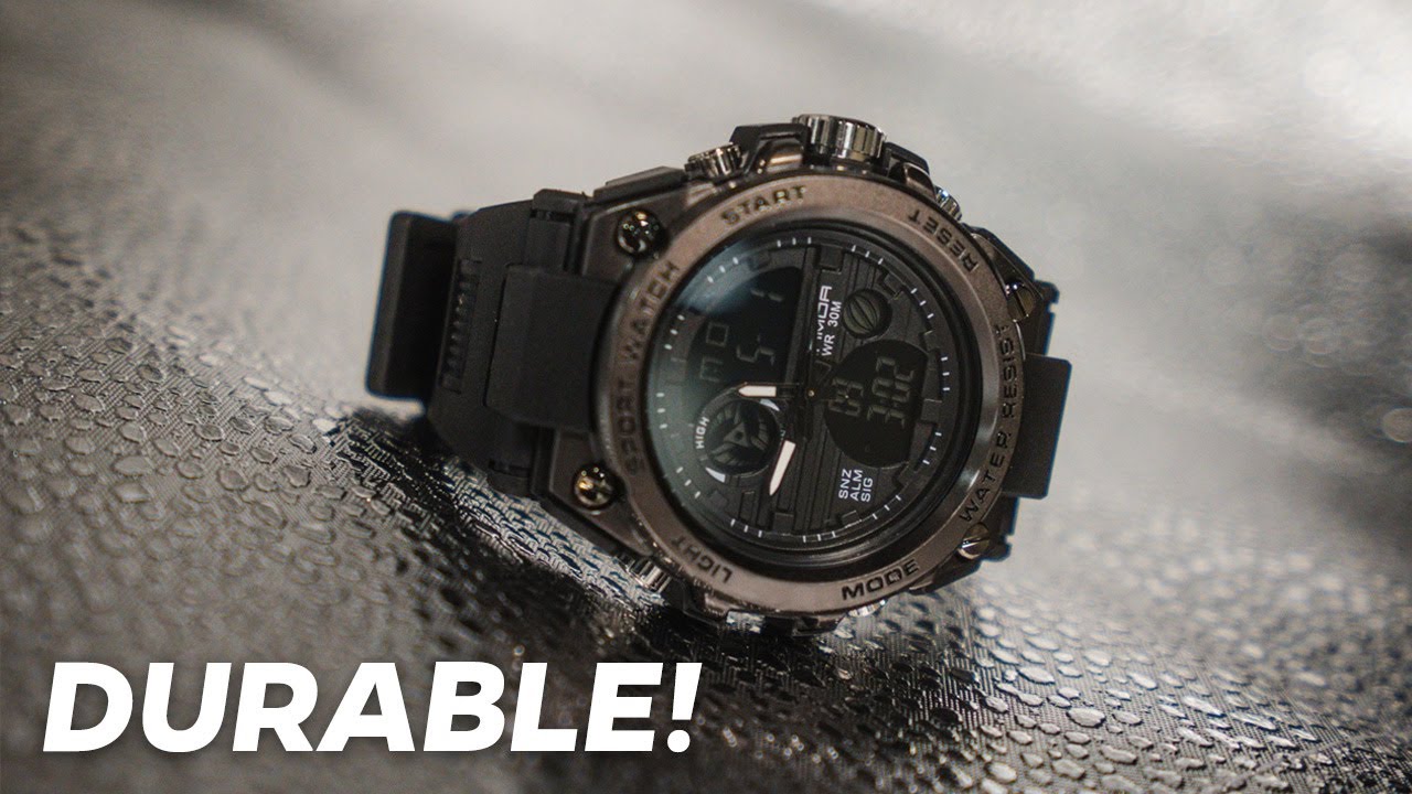 Эти часы прочнее, чем G-Shock? - Мужские спортивные часы SANDA 739 (AliExpress)