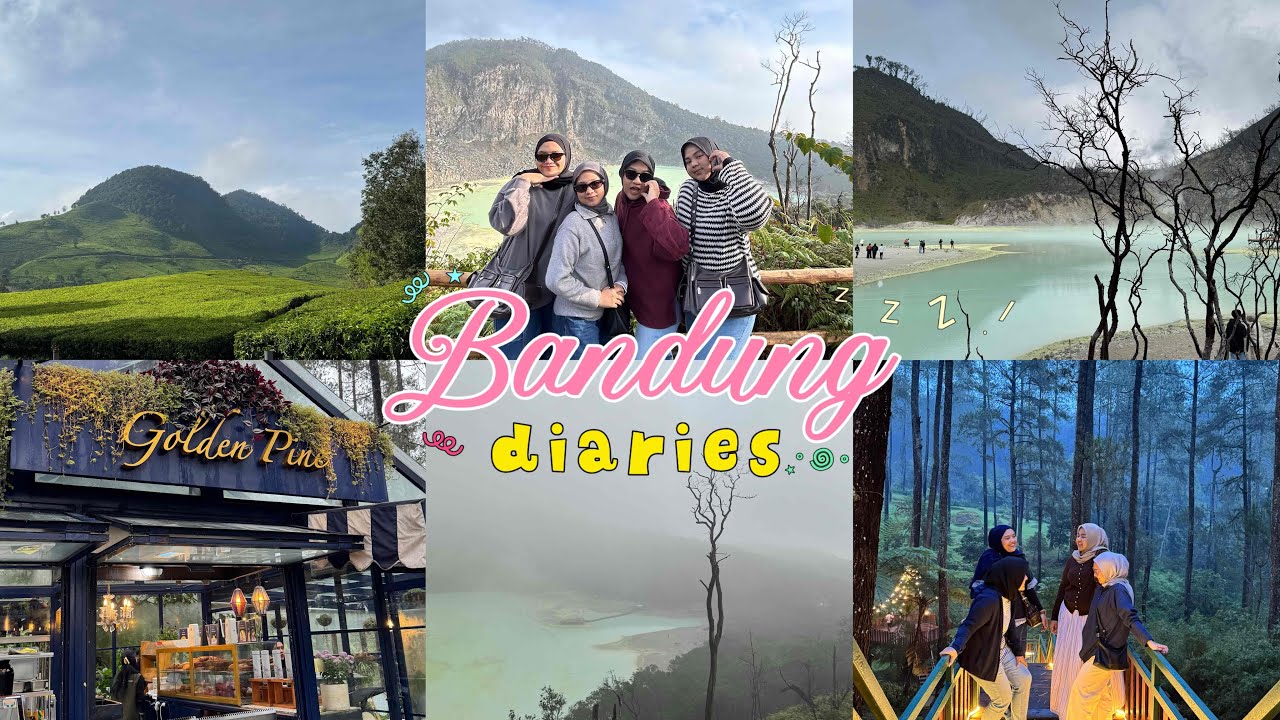 Bandung diaries #2 | Sunan Ibu, Kawah Putih & Orchid Forest 🪾🌲🍃༄.°⋆.