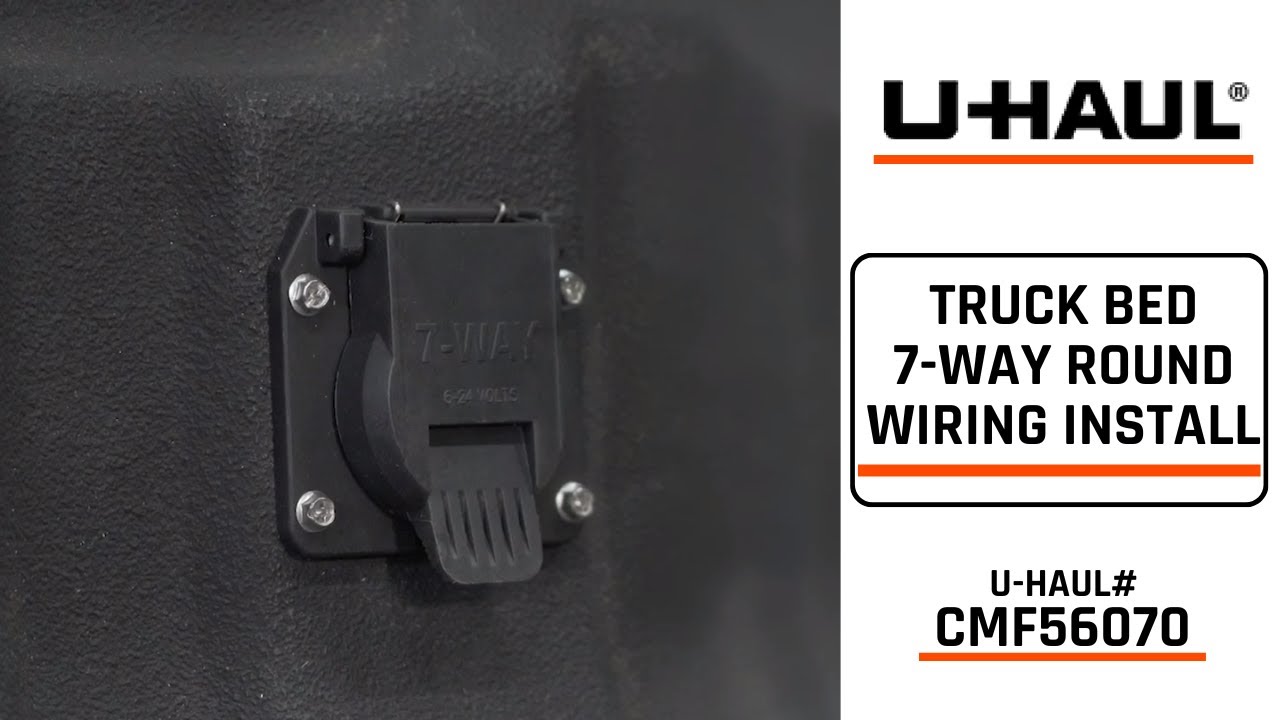 Truck Bed 7-Way Round Wiring Install | CMF56070
