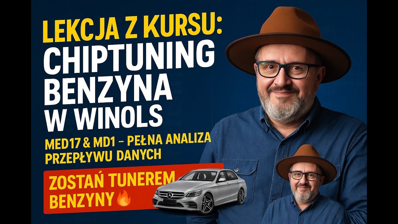 Урок из курса «Бензин в WinOLS» — MED17, MG1 😎
