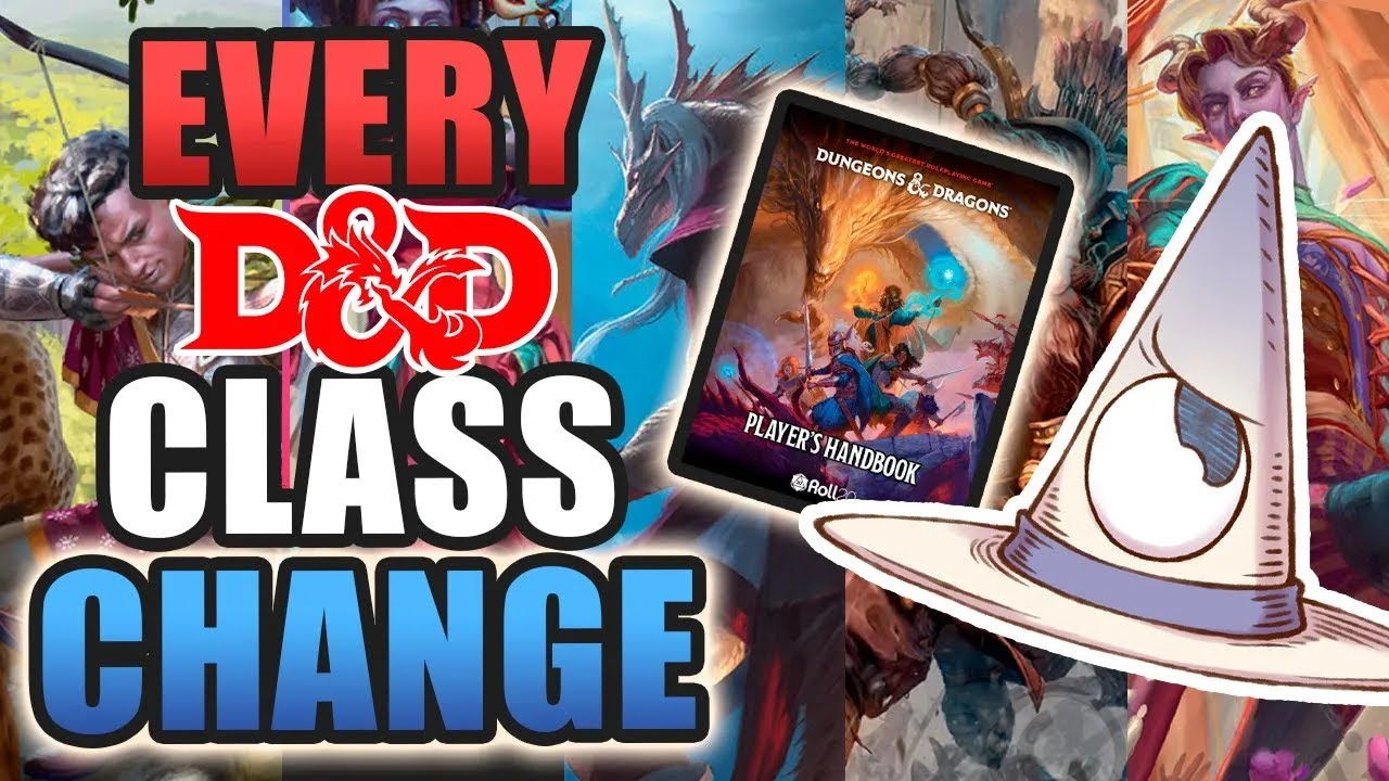 ALL Class Changes in the New PHB  (and I have thoughts)