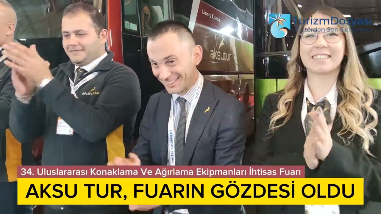AKSU TUR, FUARIN GÖZDESİ OLDU!