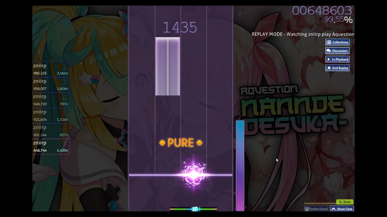 4k gameplay [nannde desuka~ Aquestaion // NikoSek]