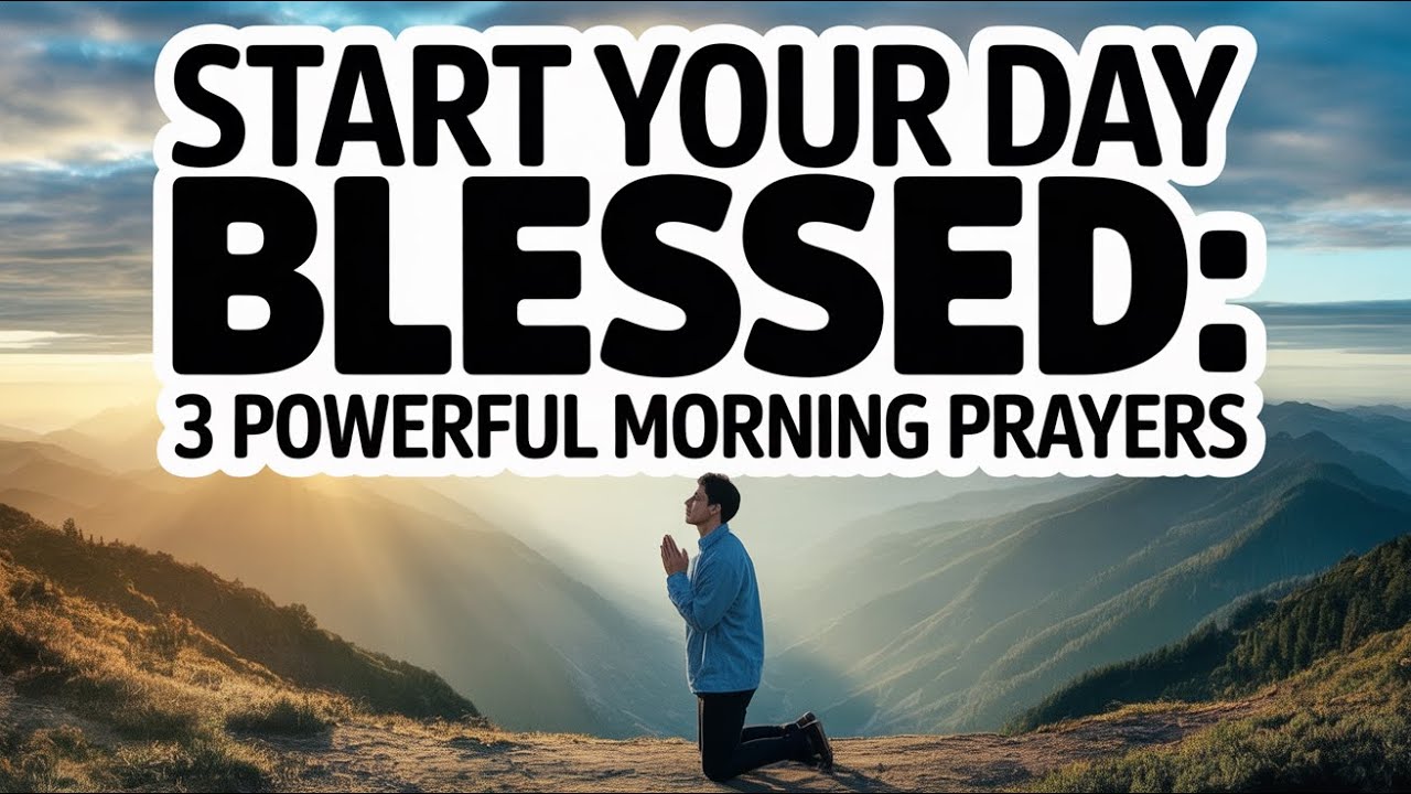 POWERFUL MORNING PRAYER: 3 DIVINE THANKSGIVINGS TO START YOUR DAY BLESSED AND TRANSFORMED