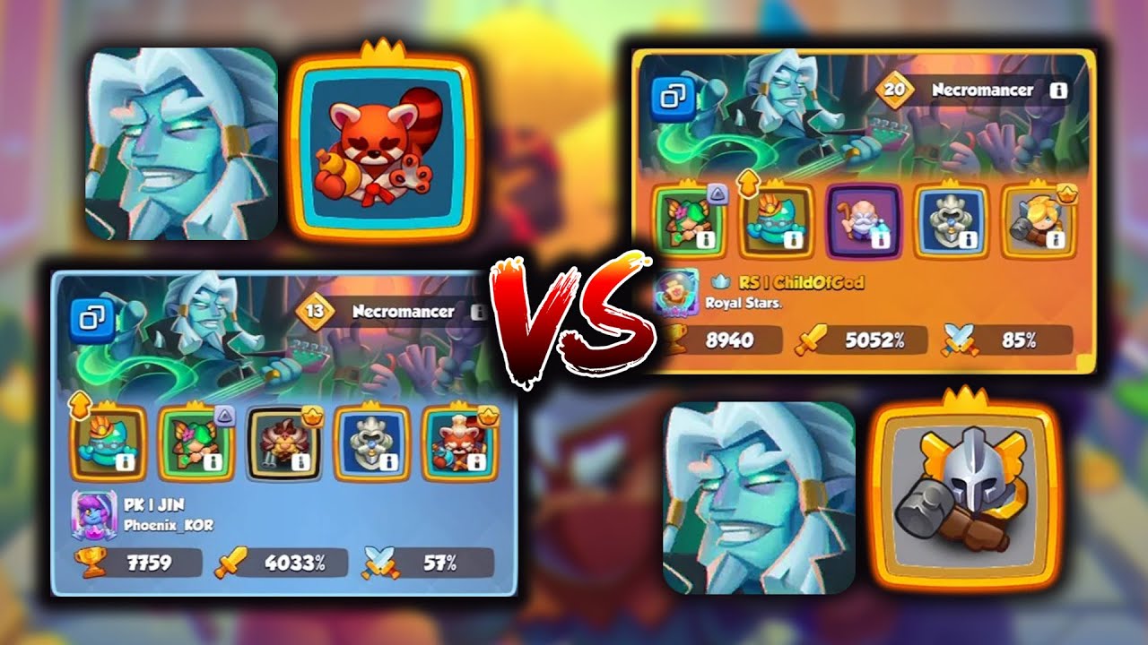 RUSH ROYALE: RS | ChildOfGod (Inquisitor) vs. PK | JIN (Spirit Master, Hunter) | RR League 16 replay