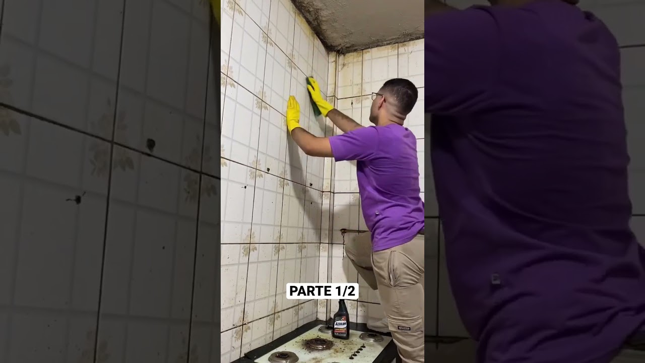 LIMPEI EAE!? Epis&oacute;dio 2 do Casar&atilde;o Depressivo #asmr #cleaning #limpeza #oddlysatisfying