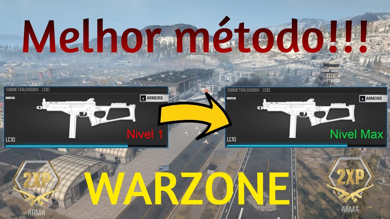 COMO UPAR RÁPIDO NO WARZONE (MELHOR MÉTODO!!)
