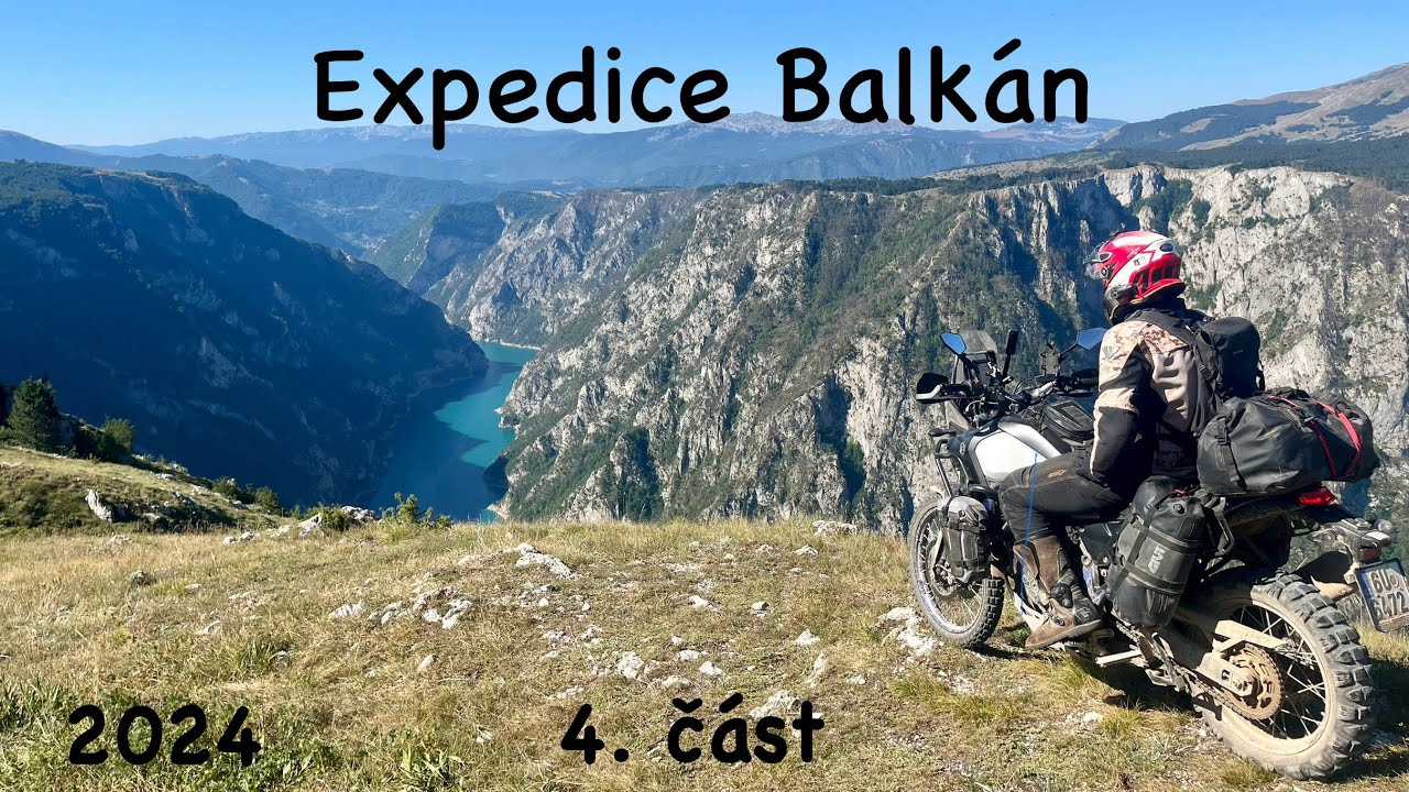 Expedice Balkán 2024 4. část | TET - Trans euro trail | Černá hora - Albánie