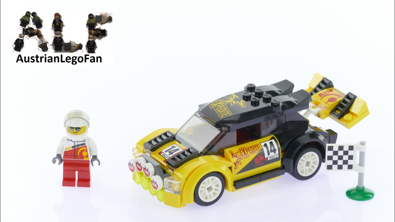 Lego City 60113 Rally Car - Lego Speed Build Review