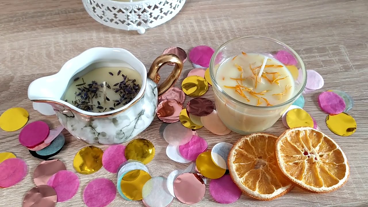 Domowe świece do masażu