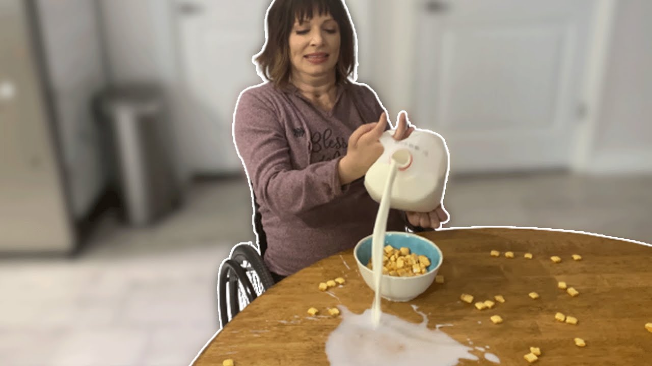 The first meal I made after I became a C7 Quadriplegic