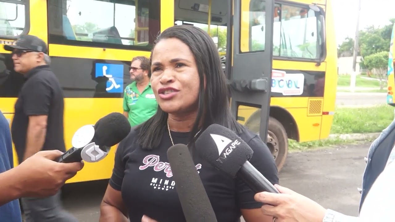 PREFEITO ROBERTO COSTA VISTORIA FROTA DE ONINUS ESCOLARES DA SEMED 13 02 2026