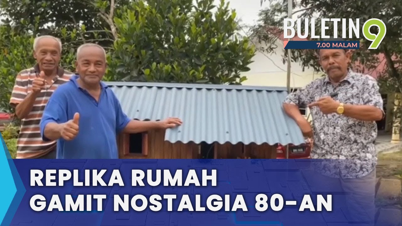 Replika Rumah Peneroka FELDA Imbau Pahit Manis Zaman 80-An