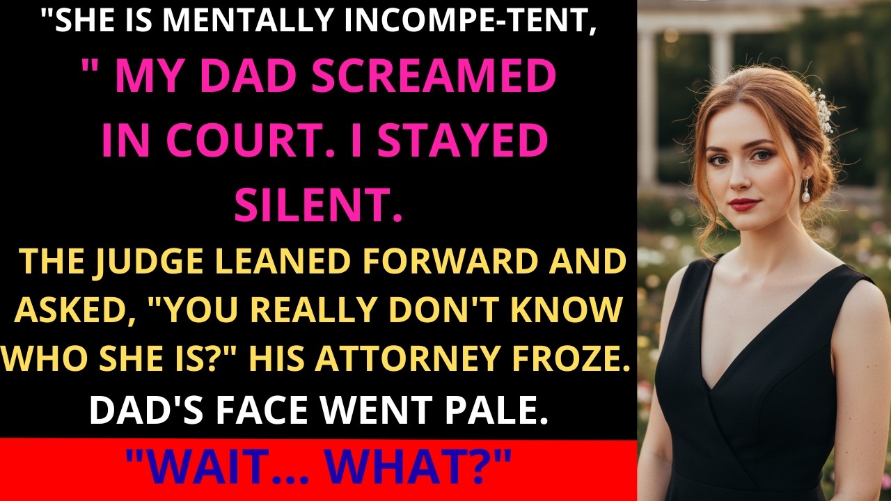 My Dad Called Me an Embarrassment in Court—Then the Judge Exposed the Truth