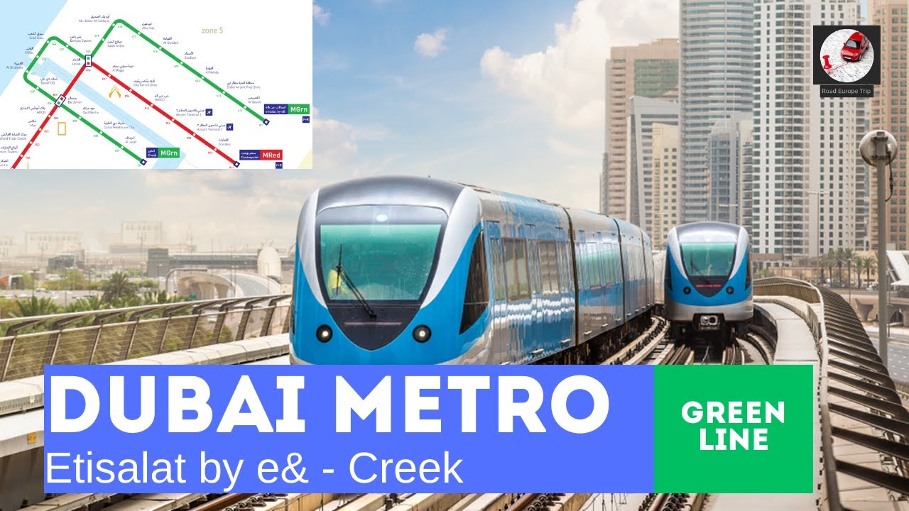 Etisalat by e& - Creek (Dubai Metro, GREEN Line, UAE)