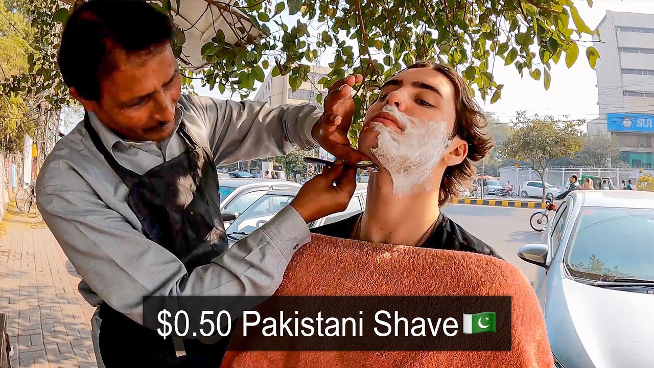 $0.50 Pakistan Street Shave 🇵🇰
