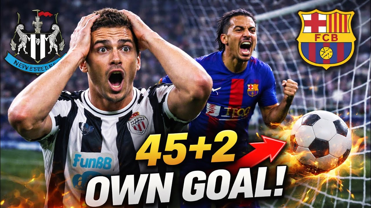 STOPPAGE TIME OWN GOAL! 🤯 | Newcastle vs Barcelona | eFootball 2026 | 