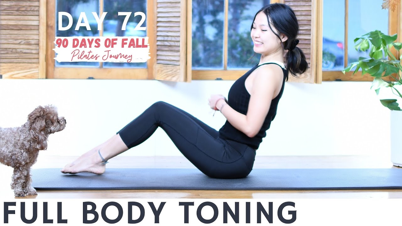 Full Body Toning | 90 Days of Fall Pilates Journey | Day 72